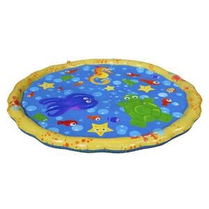 Banzai JR Outdoor Summer Sprinkle & Splash Play Mat Inflatable Water Play NIB